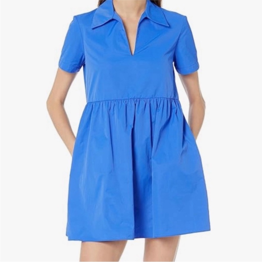 Amanda Uprichard Blue Althea Dress